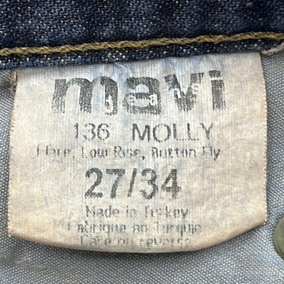 Mavi Jeans Molly Flare Low Rise Size 27 - Picture 9 of 16